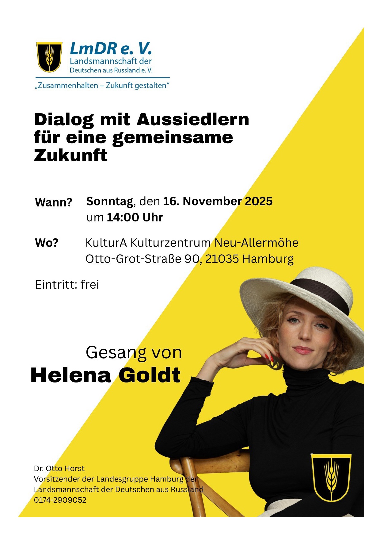 Hinweis auf Veranstaltung